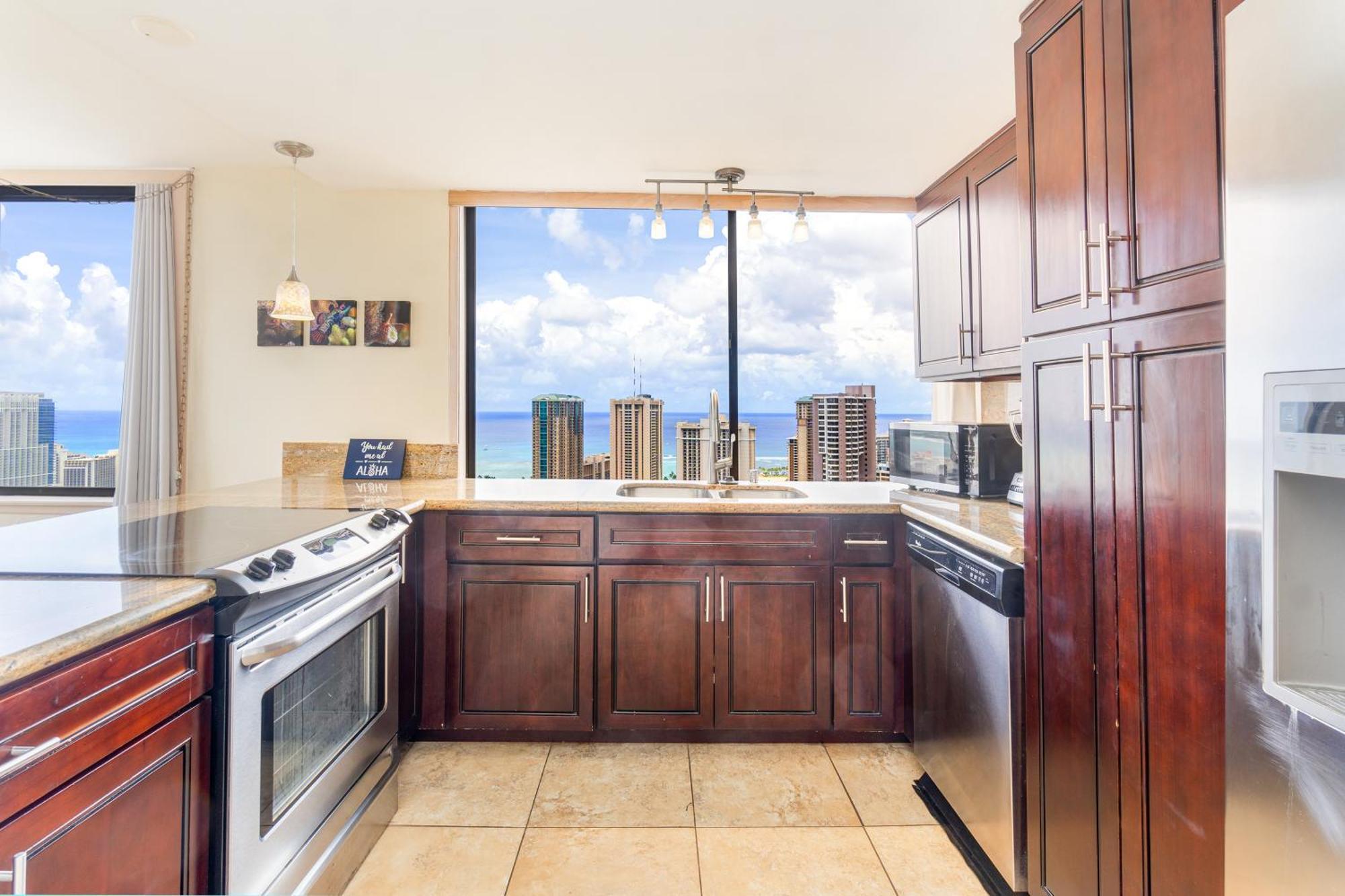 Ferienwohnung Hawaiian Monarch Penthouse 402 Honolulu Exterior foto