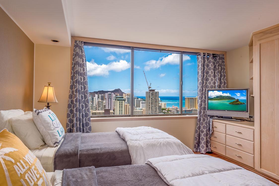 Ferienwohnung Hawaiian Monarch Penthouse 402 Honolulu Exterior foto