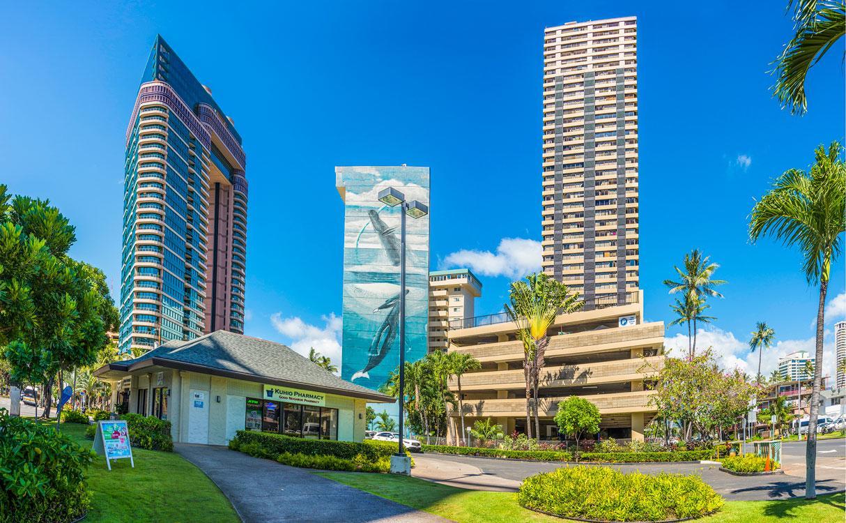 Ferienwohnung Hawaiian Monarch Penthouse 402 Honolulu Exterior foto